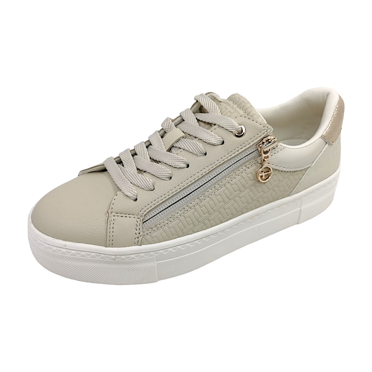 Tamaris 1-23313-41/485 Beige 485 Ivory/ Gold