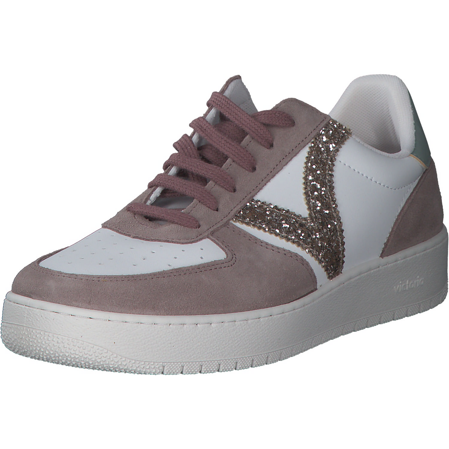Viktoria 1258203, Sneakers Low, Damen, lavanda/white
