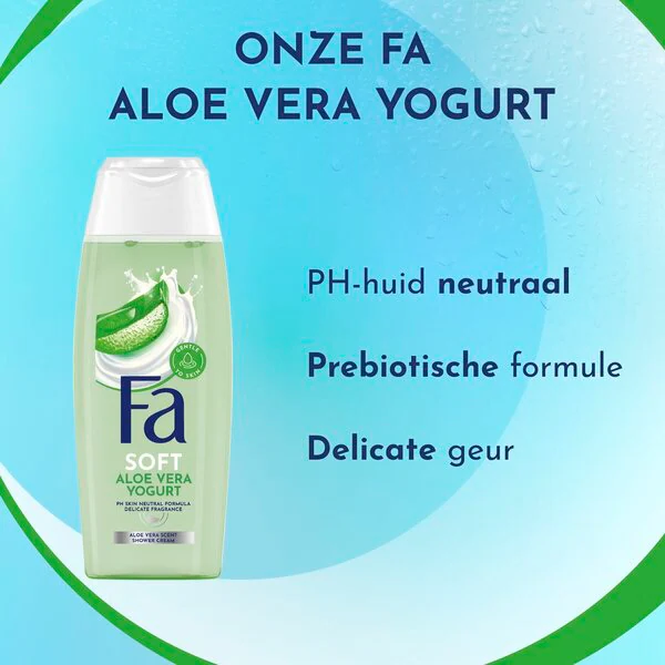 Creme de Banho Fa Iogurte Aloe Vera 250ml