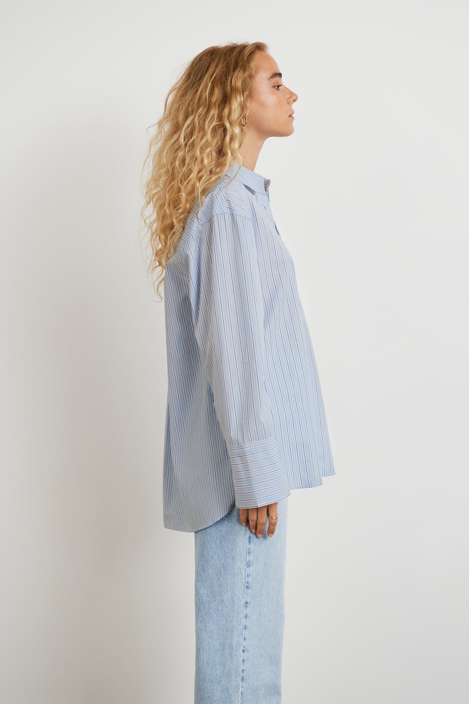 Gizem oversized poplin shirt