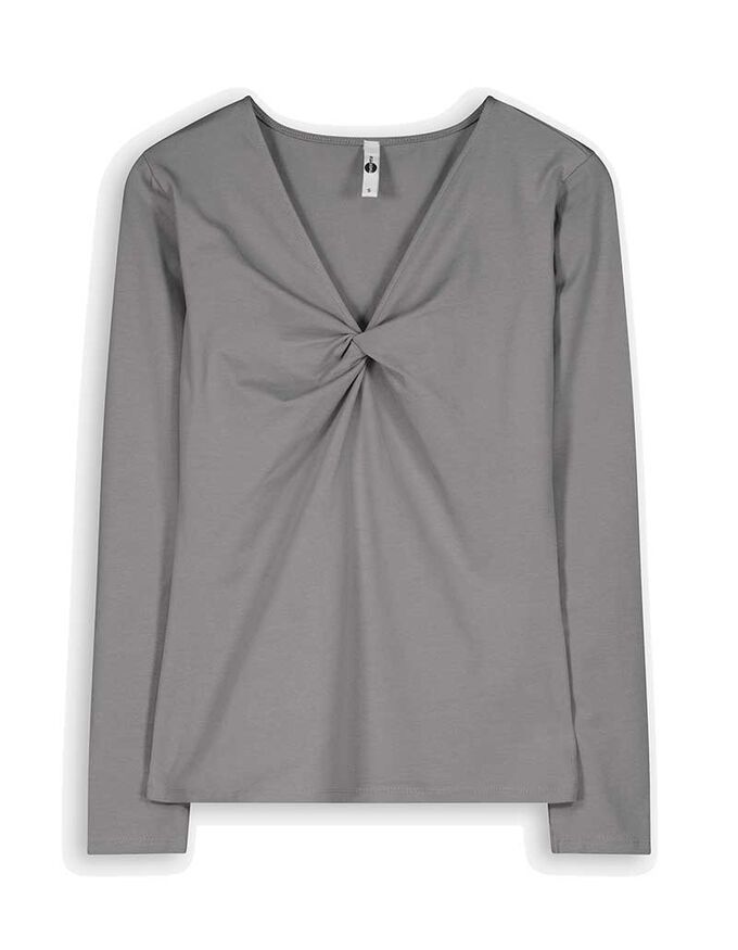 Langarmshirt - Knotendetail