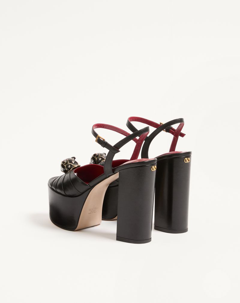 Panthea 125mm Børne Læder Platform Sandal