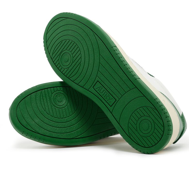 Autry 01 Low WB03 white/green