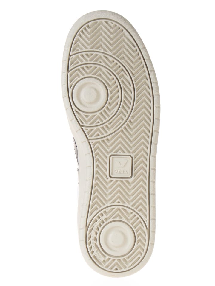 Veja Leder-Sneakers in Weiß/ Beige günstig kaufen