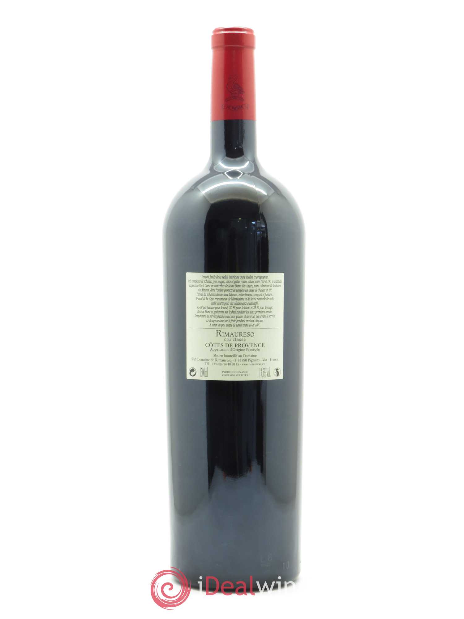 Côtes de Provence Rimauresq Cru classé Classique de Rimauresq  2017 - Lot de 1 Magnum
