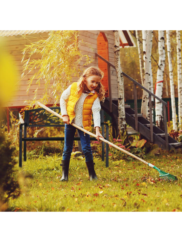 relaxdays Gartenbank 2 Sitzer in Schwarz günstig kaufen onesize