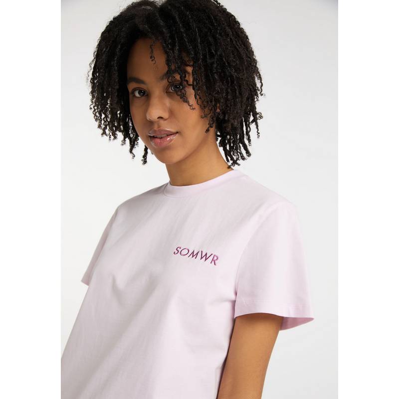 SOMWR T Shirt With Side Logo T-Shirt Damen