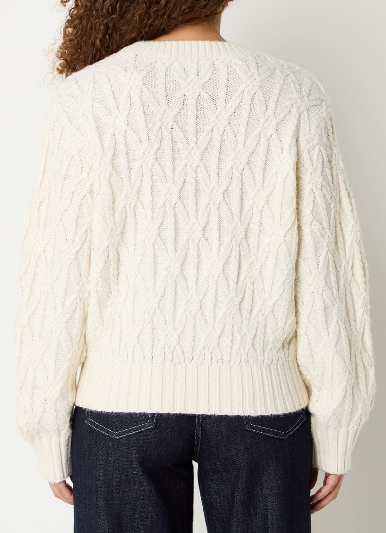 Sweter z okrągłym dekoltem w stylu French Connection