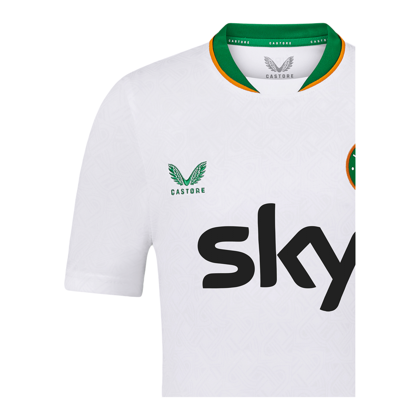 Castore Irland Trikot Away 2024 Kids Weiss F001