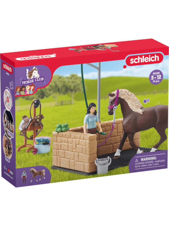 Schleich Spielfigur Horse Club Waschplatz mit Emily & Luna, 5-12 Jahre günstig kaufen onesize