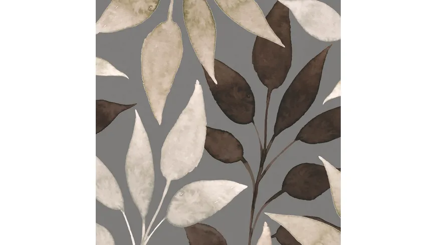 ppd Servietten Scandic Leaves brown 25x25cm
