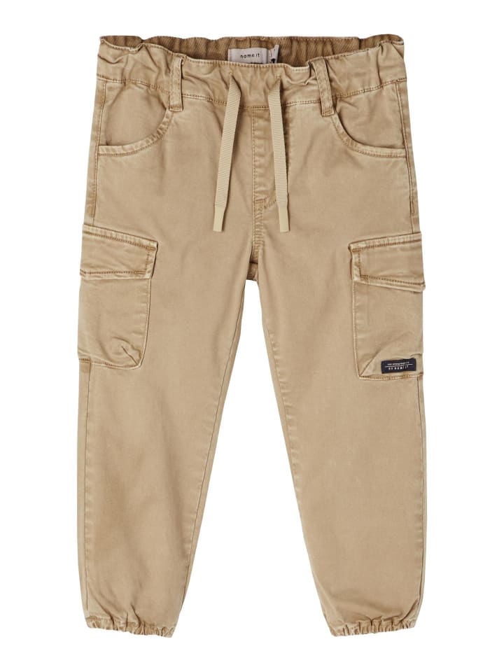 name it Cargo Jeans Hose Twill Chino Jogger Pants NMMBEN in Braun günstig kaufen