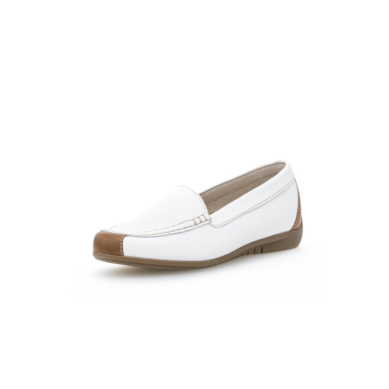GABOR Klassische Slipper weiss