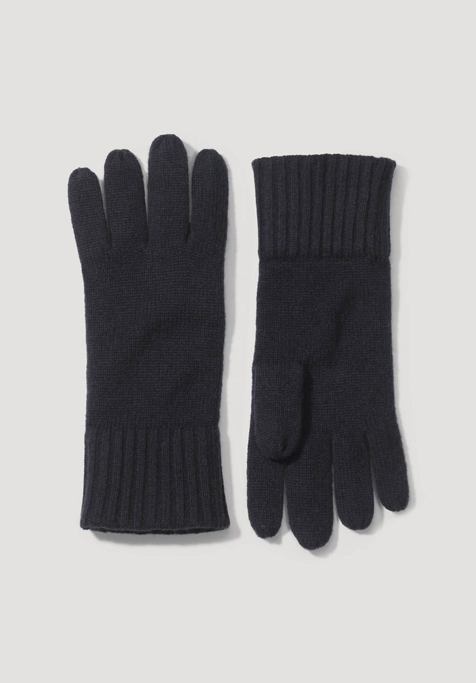 Fingerhandschuhe aus Schurwolle mit Kaschmir