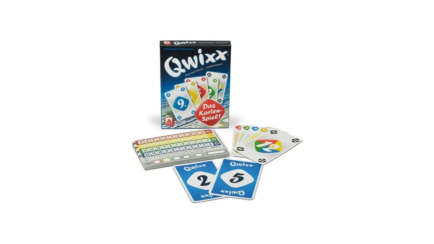 Nürnberger Spielkarten Verlag - Qwixx  - Das Kartenspiel