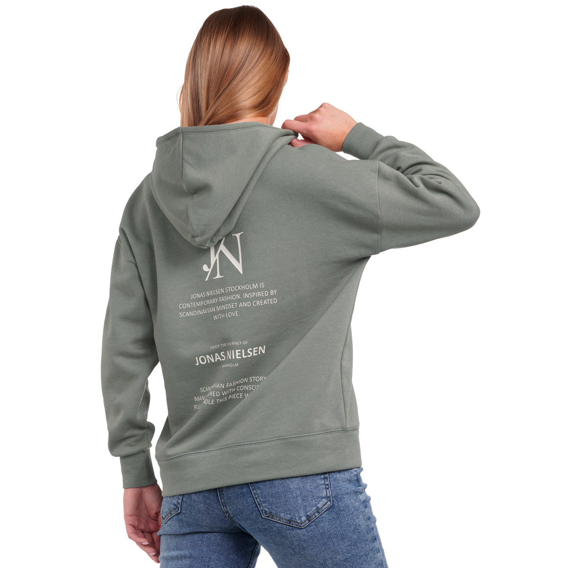 Damen Hoodie mit Backprint