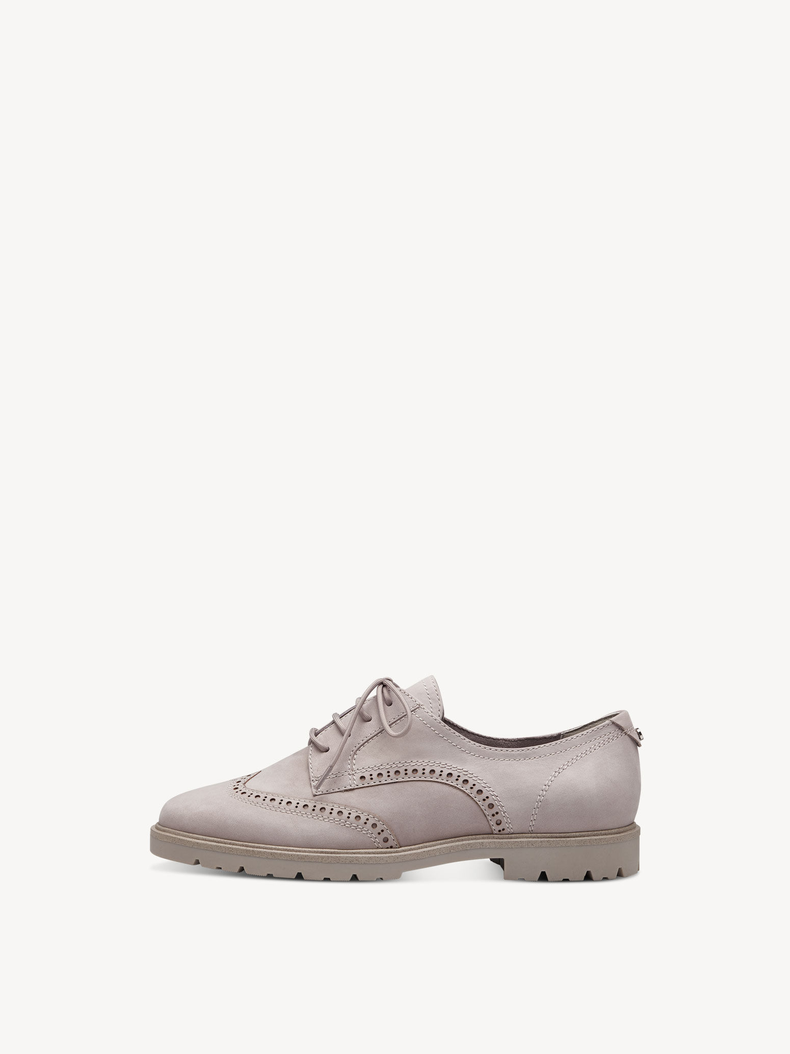 Derbie en cuir - gris