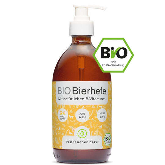 Wolfsbacher Natur Ergänzungsfutter & Aufzucht Wolfsbacher Natur Bio Bierhefe 500 ml