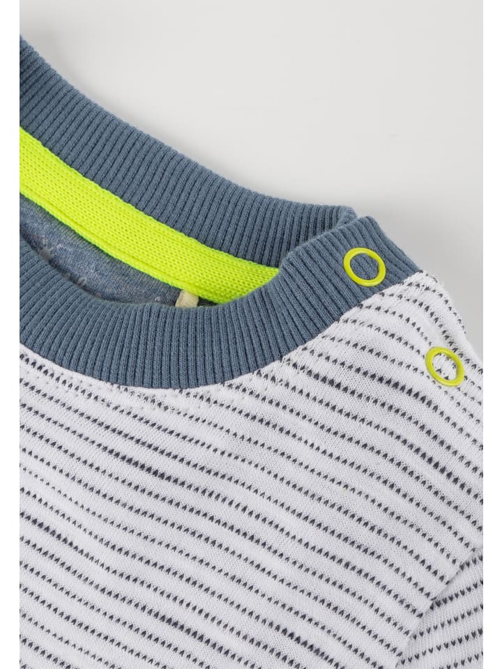 Sigikid T-Shirt Sporty Dino in Weiß/Blau günstig kaufen