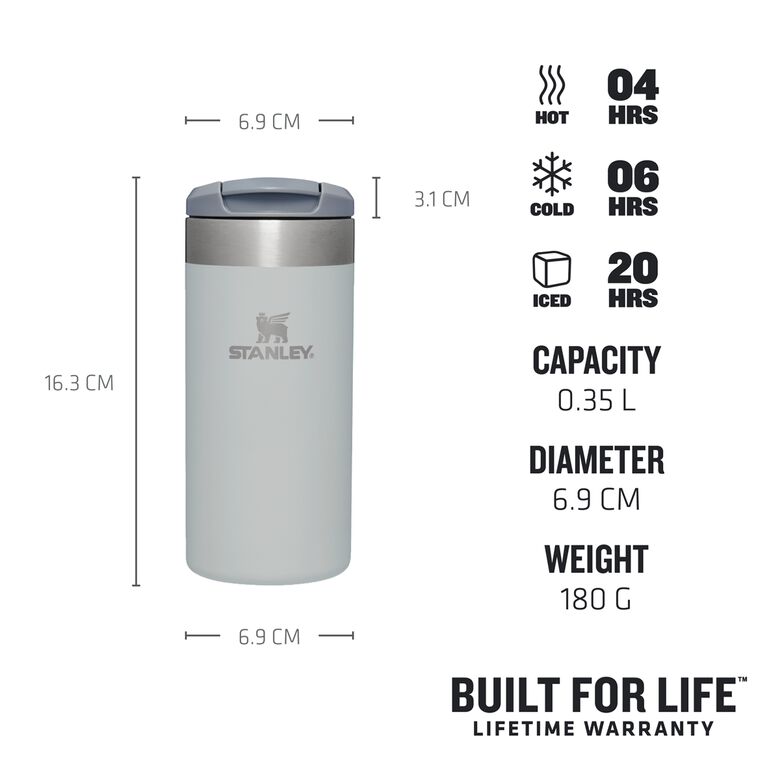 Stanley The Aerolight Transit Mug fog metallic