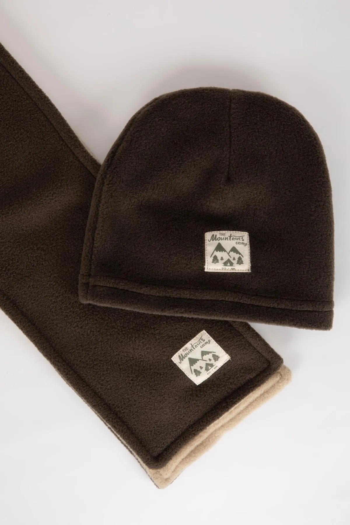 DeFacto  2-teilige Fleece-Schal-Mütze für Babys