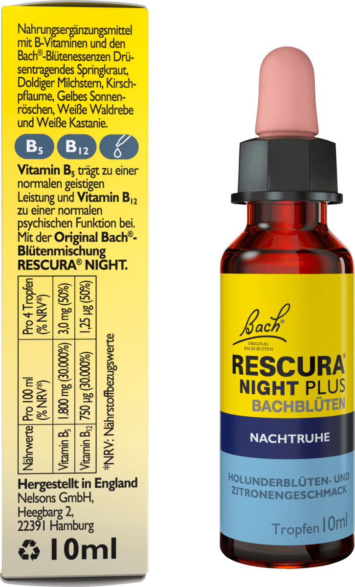 Bachblüten Nachtruhe Tropfen, 10 ml
