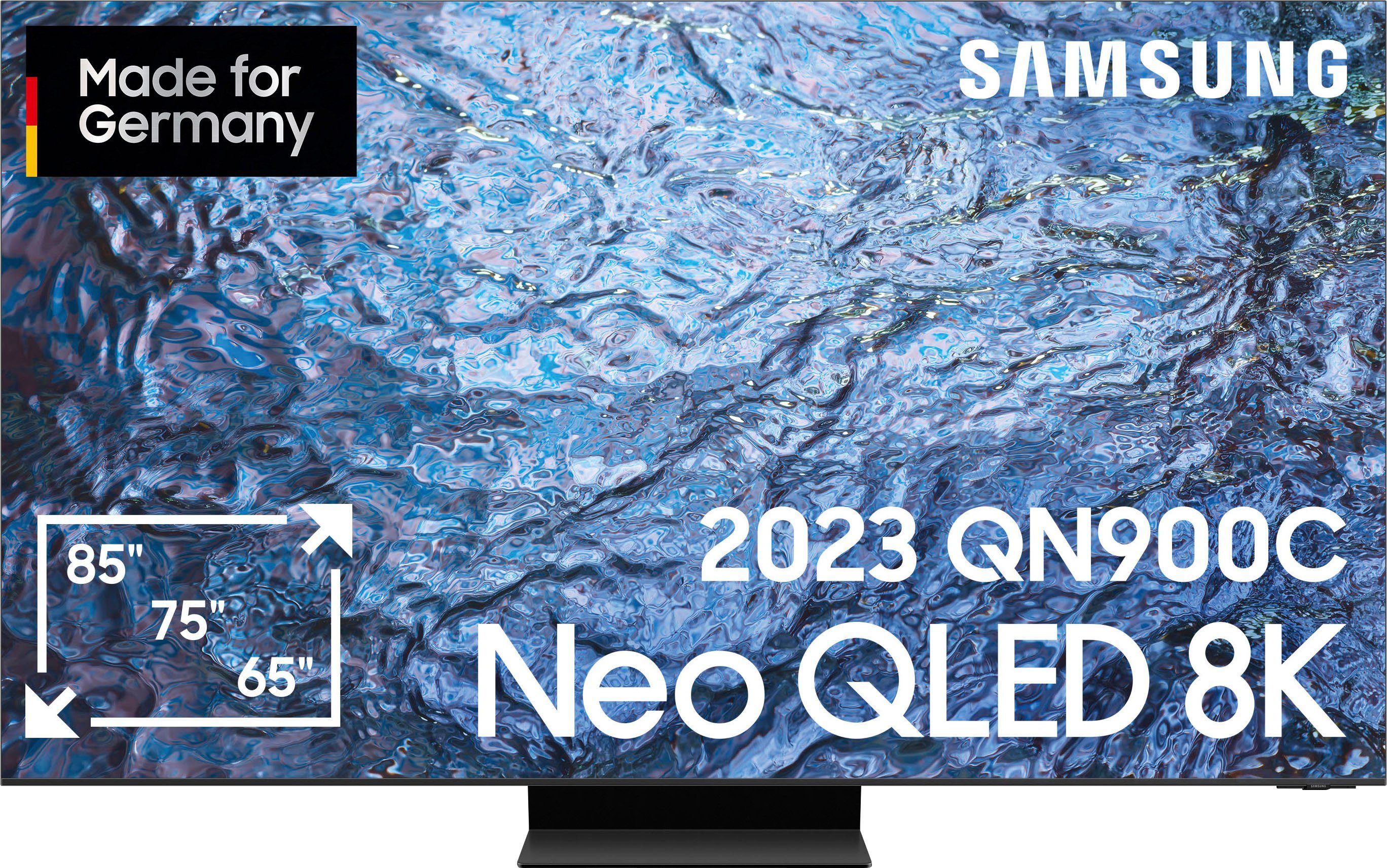 Samsung GQ75QN900CT LED-Fernseher (189 cm/75 Zoll, 8K, Smart-TV, Neo Quantum HDR 8K Pro, Neural Quantum Prozessor 8K, Gaming Hub)