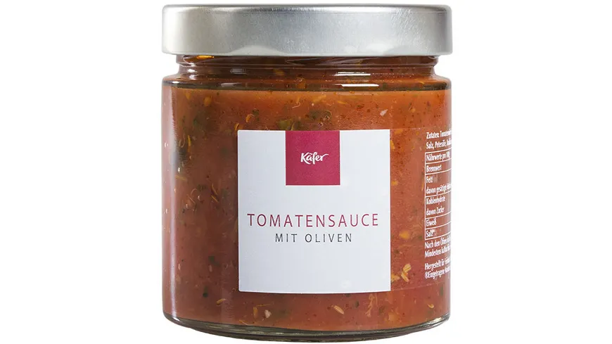 Käfer Tomatensauce Oliven 390 g