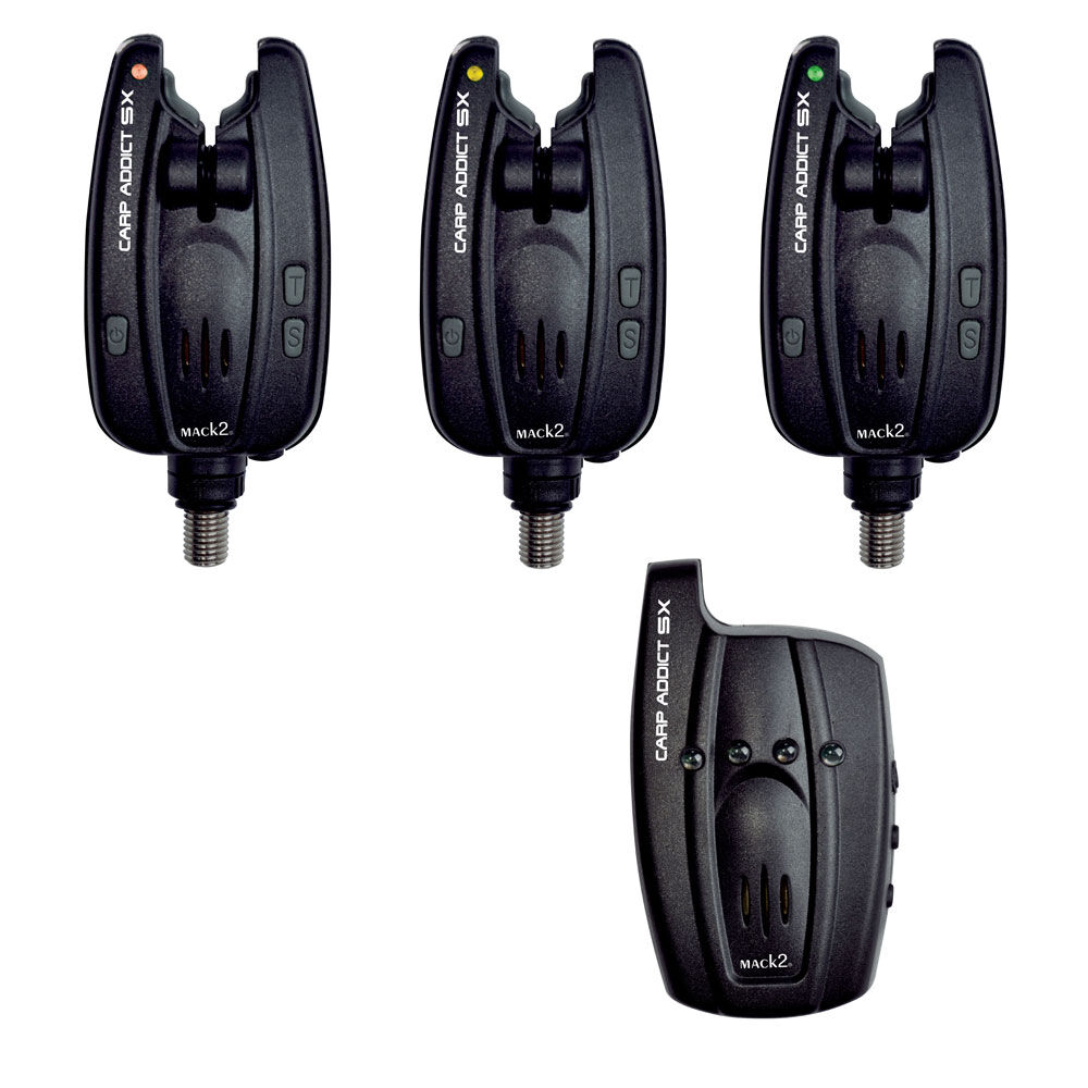 Zestaw alarmowy Coffret 3 Carpe Mack2 Carp Addict sx + centralny