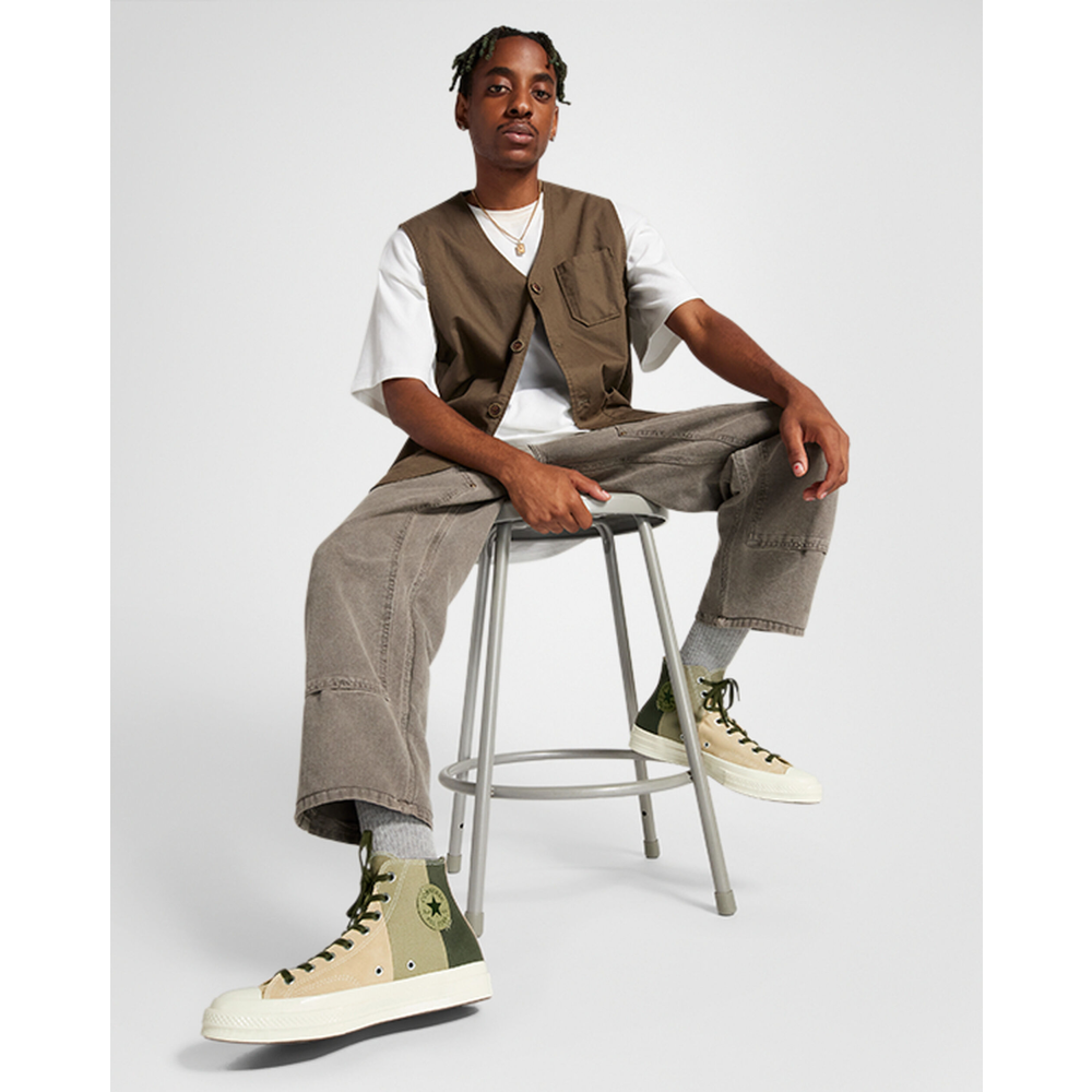 Converse Chuck 70 Patchwork Suede A06534C / bunt