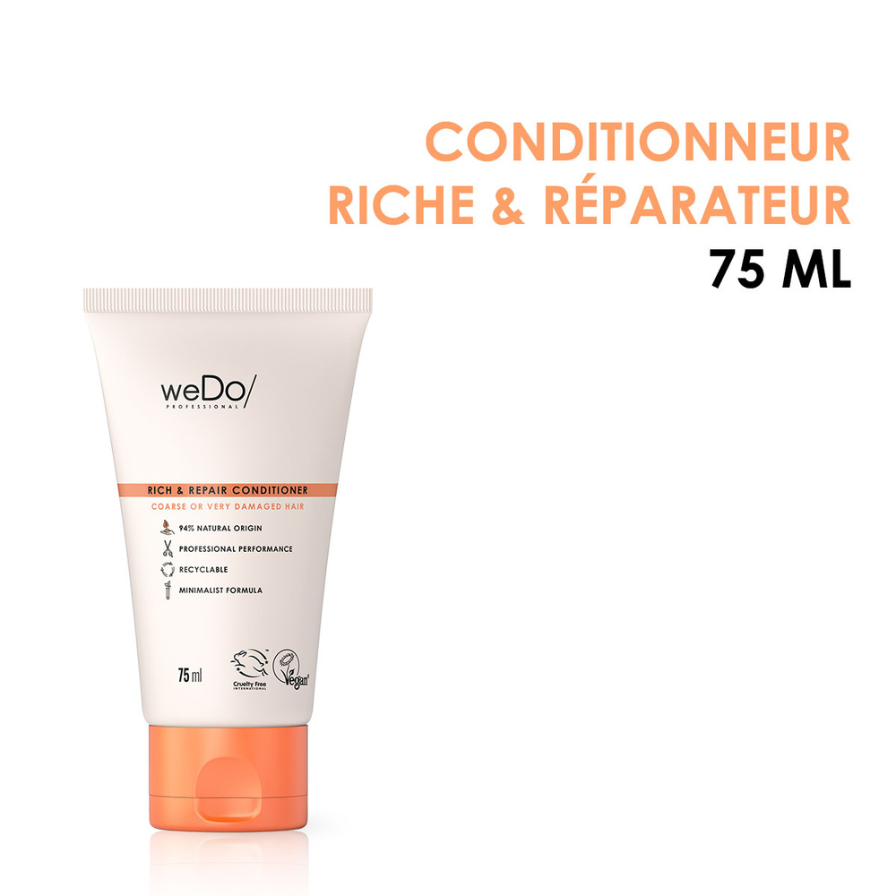 wedo WEDO/ Professional Après-Shampoing Riche & Réparateur 75 ml Après-Shampoing