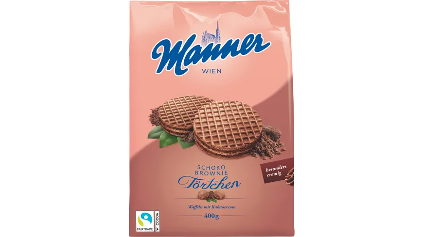 Manner Törtchen Schoko Brownie 400 g