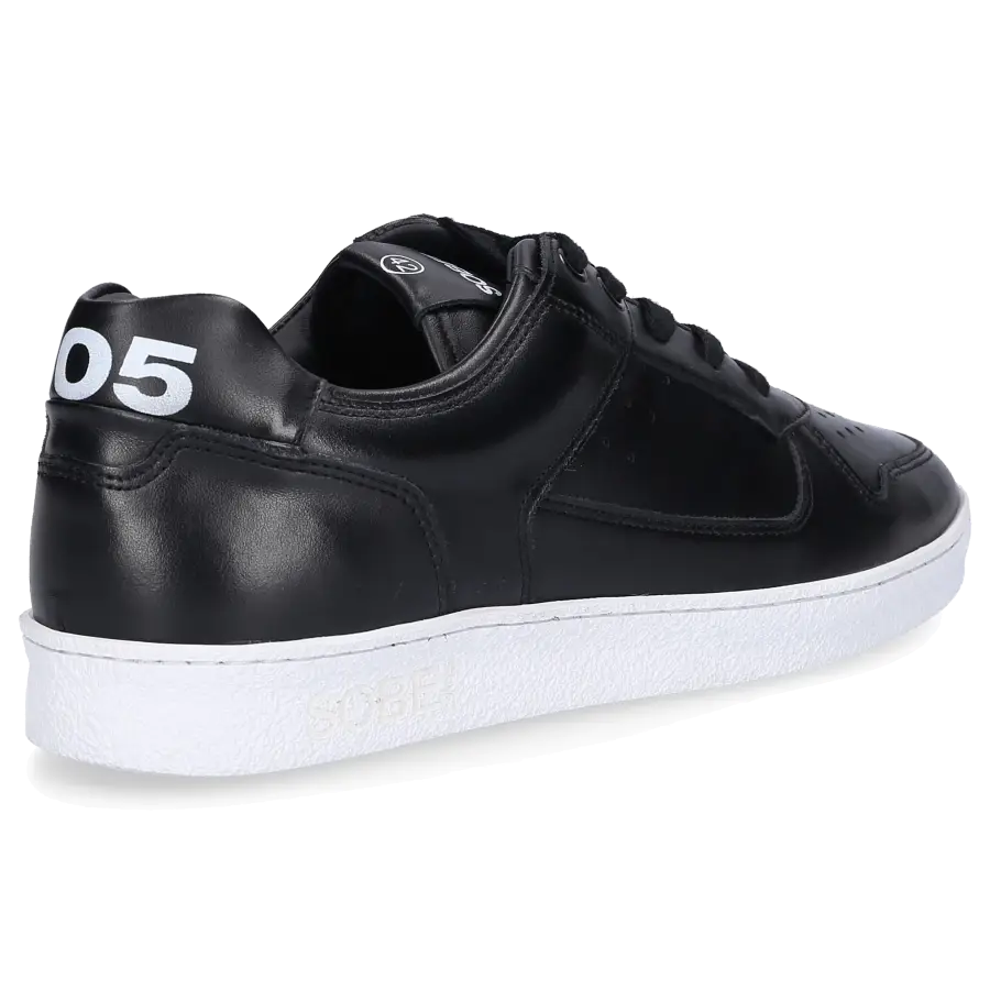 305 SOBE - Sneaker low DELANO Kalbsleder - schwarz