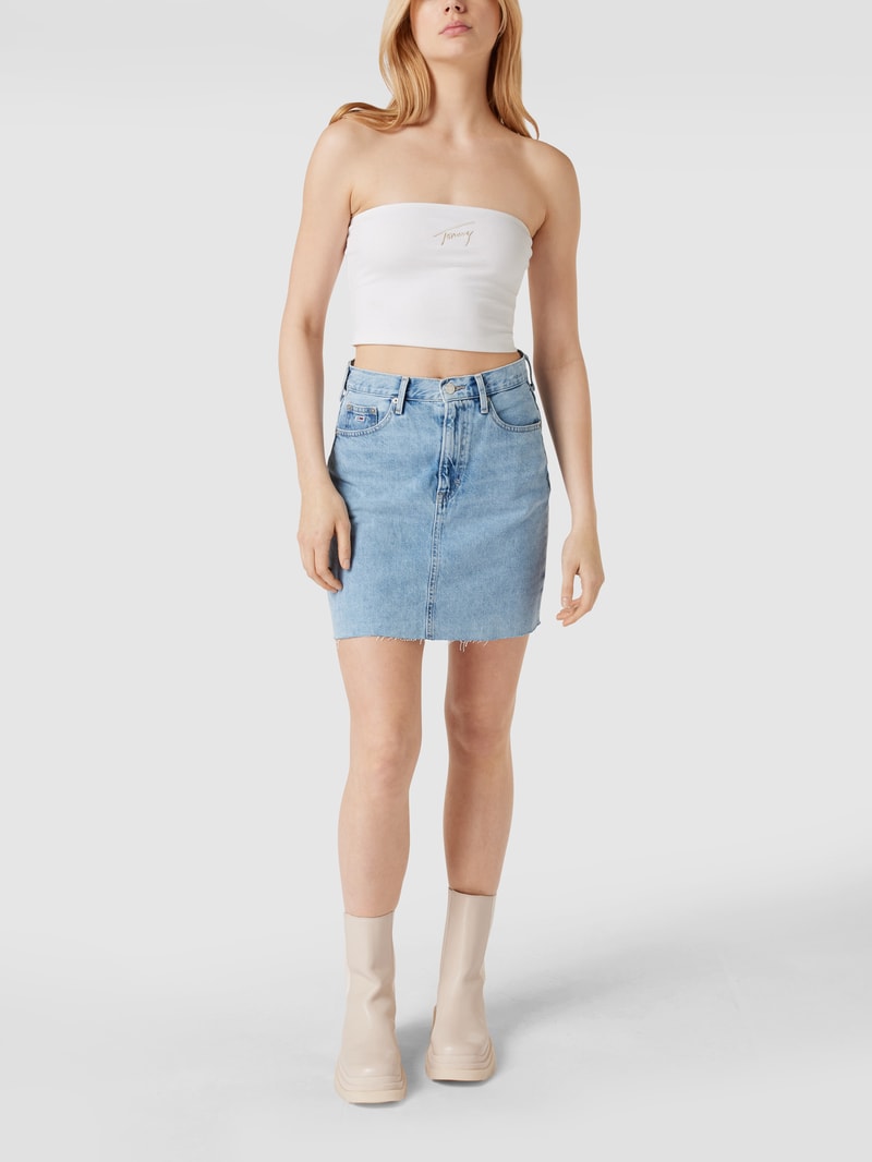 Jeansrock in Minilänge in jeans