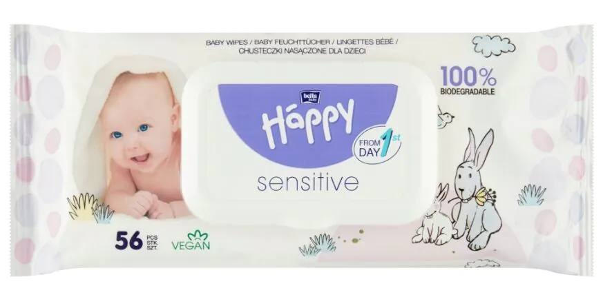 Bella Baby Happy Happy Sensitive vådservietter
