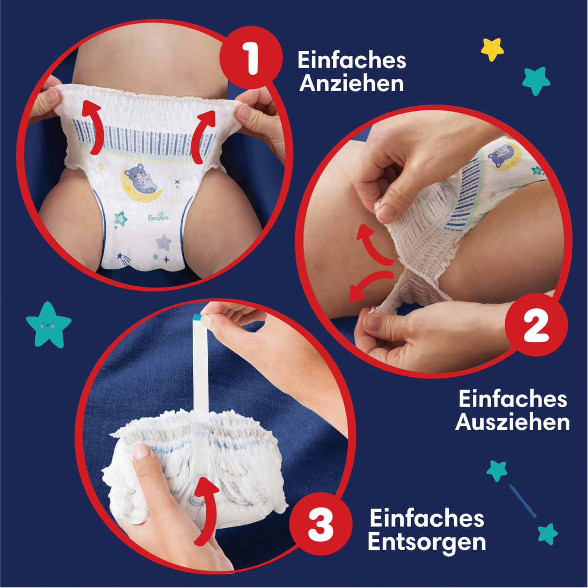 Baby Pants night Baby Dry Gr. 6 (15+ kg), 30 St