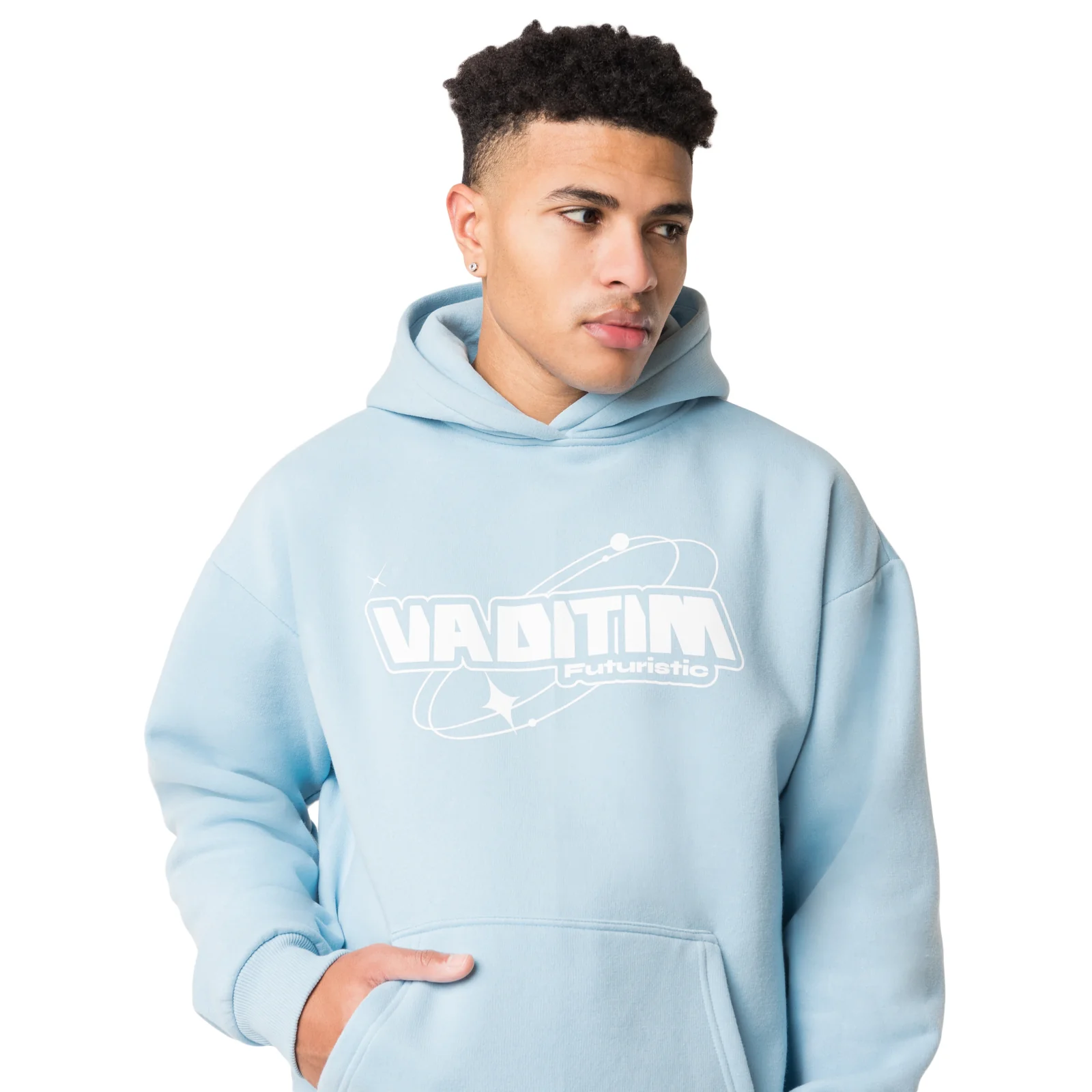 BABYBLUE FUTURISTIC VADITIM HOODIE