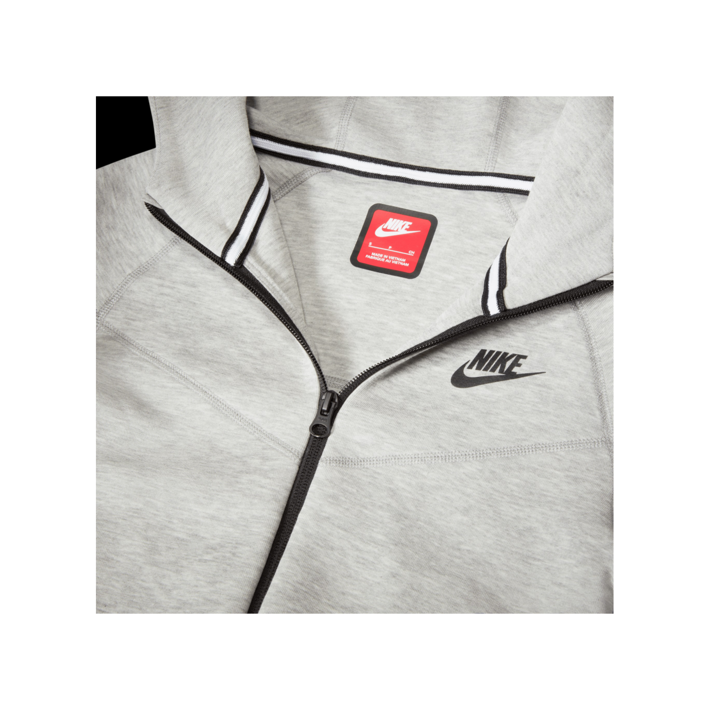 Nike Tech Fleece Jacke Kids Grau Schwarz F063