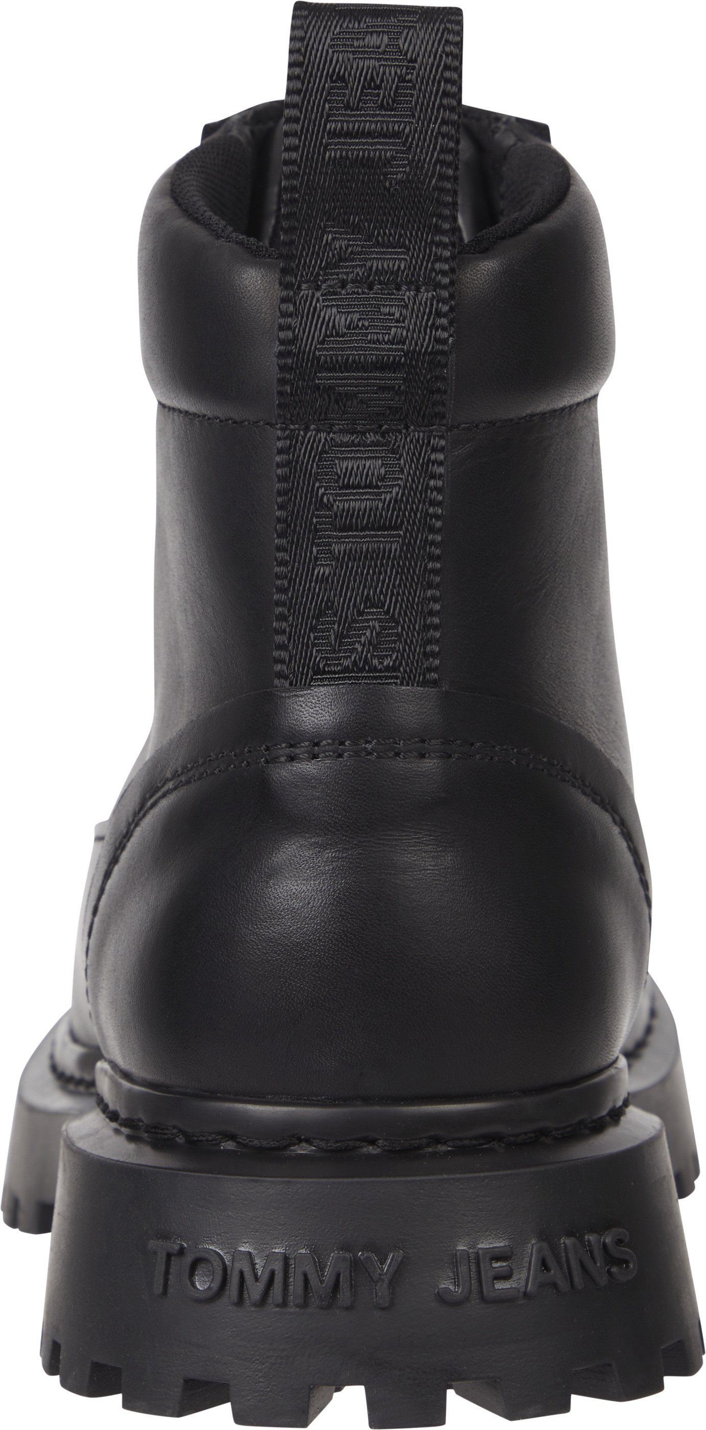 Tommy Jeans TJM LACE UP BOOT Schnürstiefelette in derber Optik