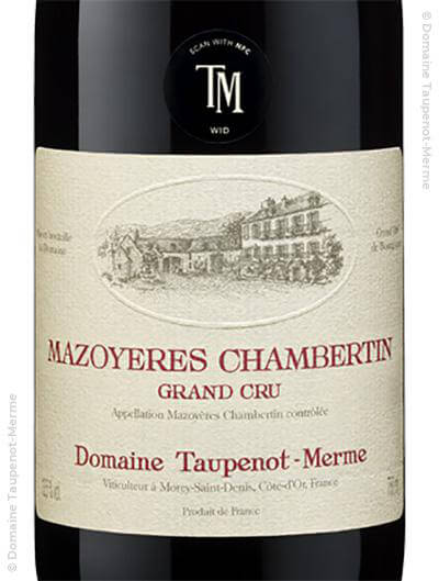 Domaine Taupenot-Merme : Mazoyères-Chambertin Grand Cru 2017