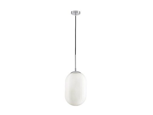 meineWunschleuchte LED Pendelleuchte, Dimmfunktion, LED wechselbar, Warmweiß, Designer Glas Lampenschirm über Esstisch & Kochinsel hängend, Ø 23cm