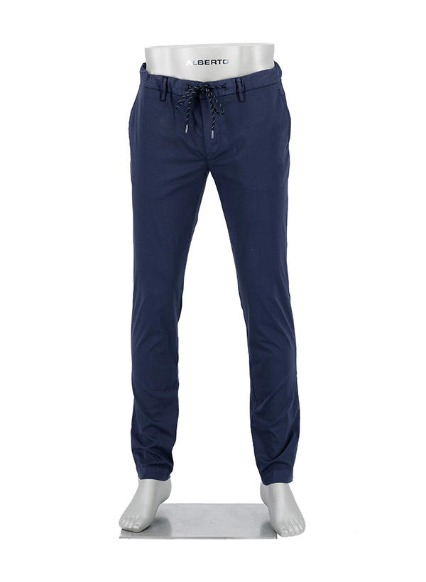 Alberto Golf, Golfhose Jump light, Slim Fit, Baumwolle, navy