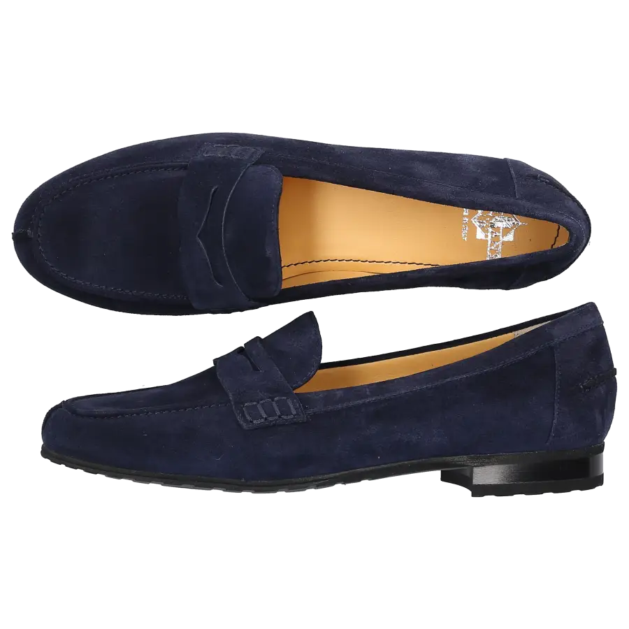 Truman's - Loafer 9188 Veloursleder - blau