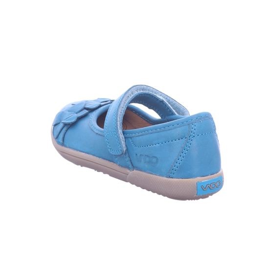 EVADO Ballerinas blau Paula juwel
