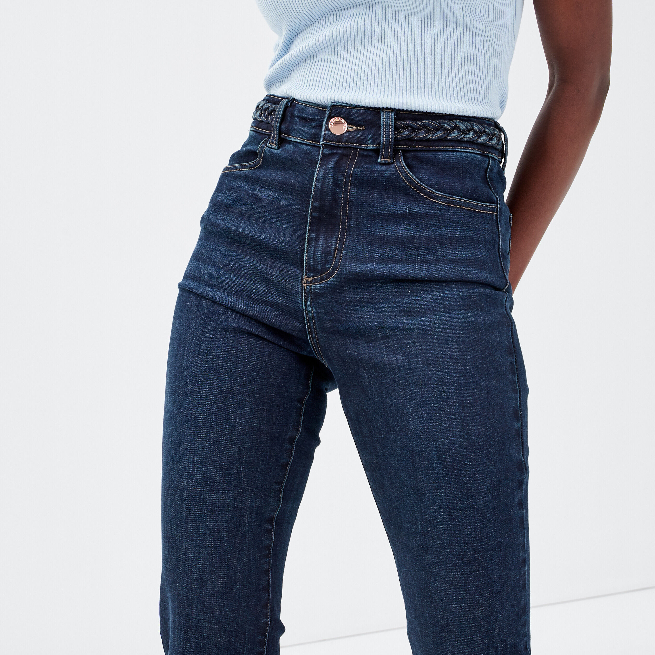 Jeans flare denim brut femme | Cache Cache