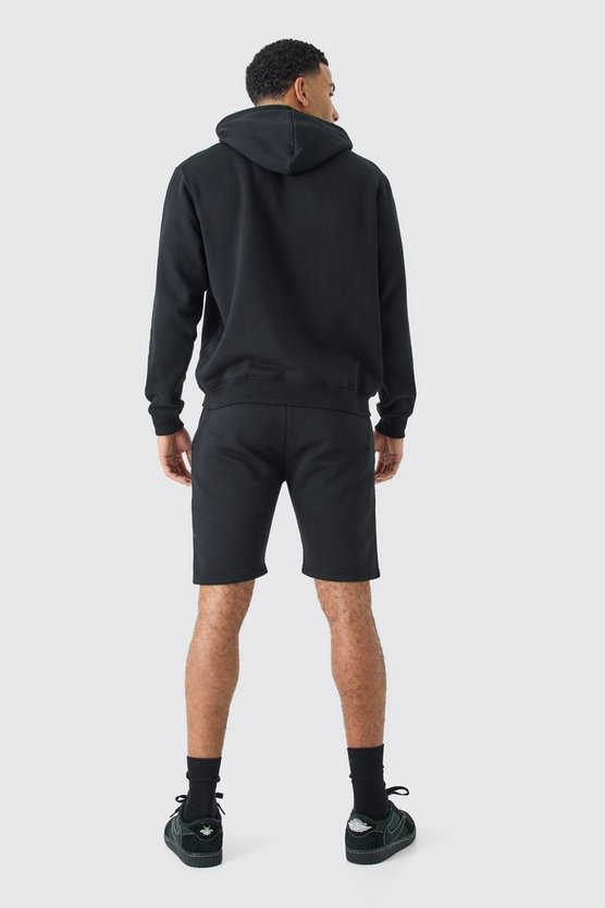 Kurze Slim-Fit Jersey-Shorts