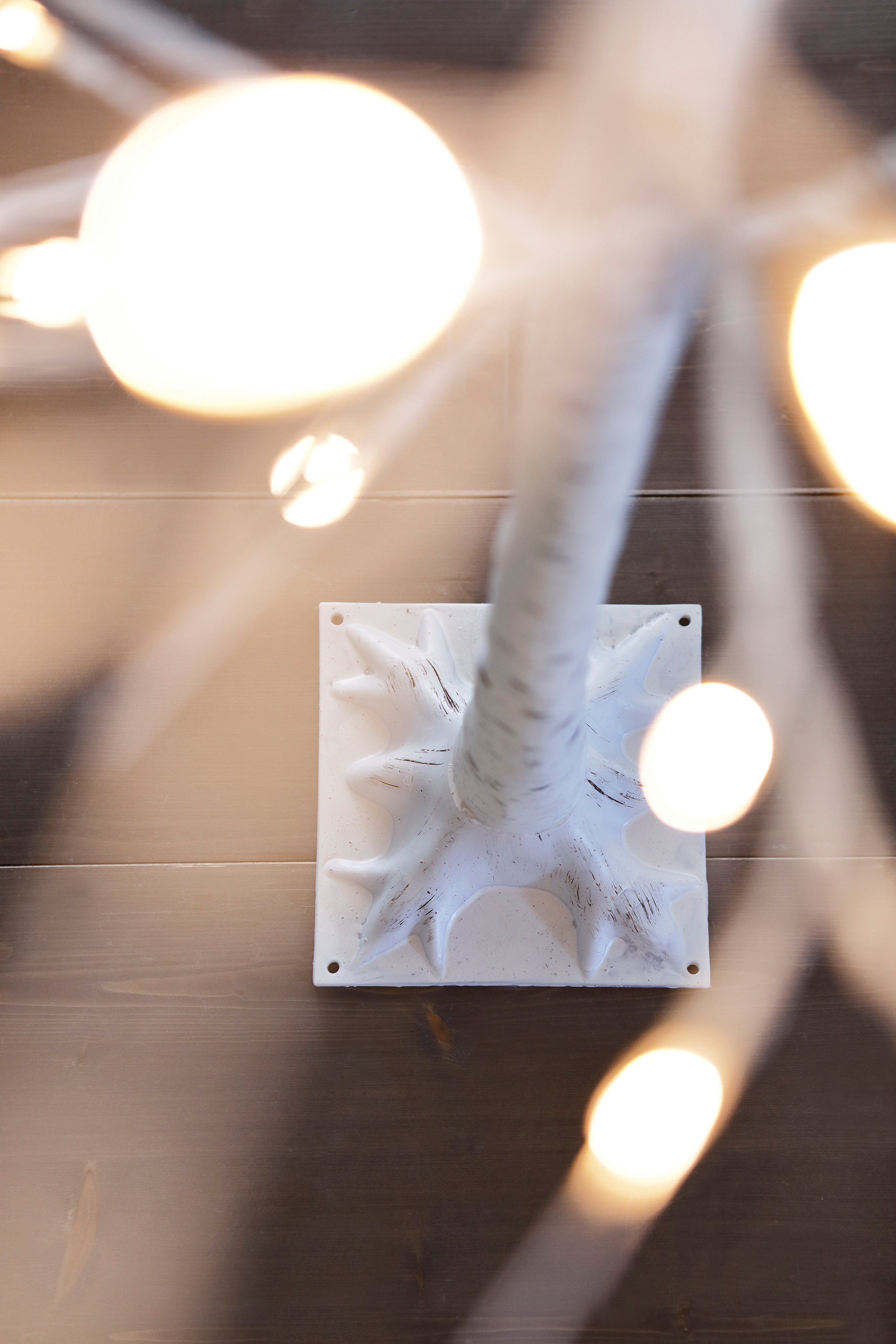 BONETTI LED Baum Birkenbaum, Timerfunktion, LED fest integriert, Warmweiß, mit zahlreichen LEDs, Weihnachtsdeko aussen