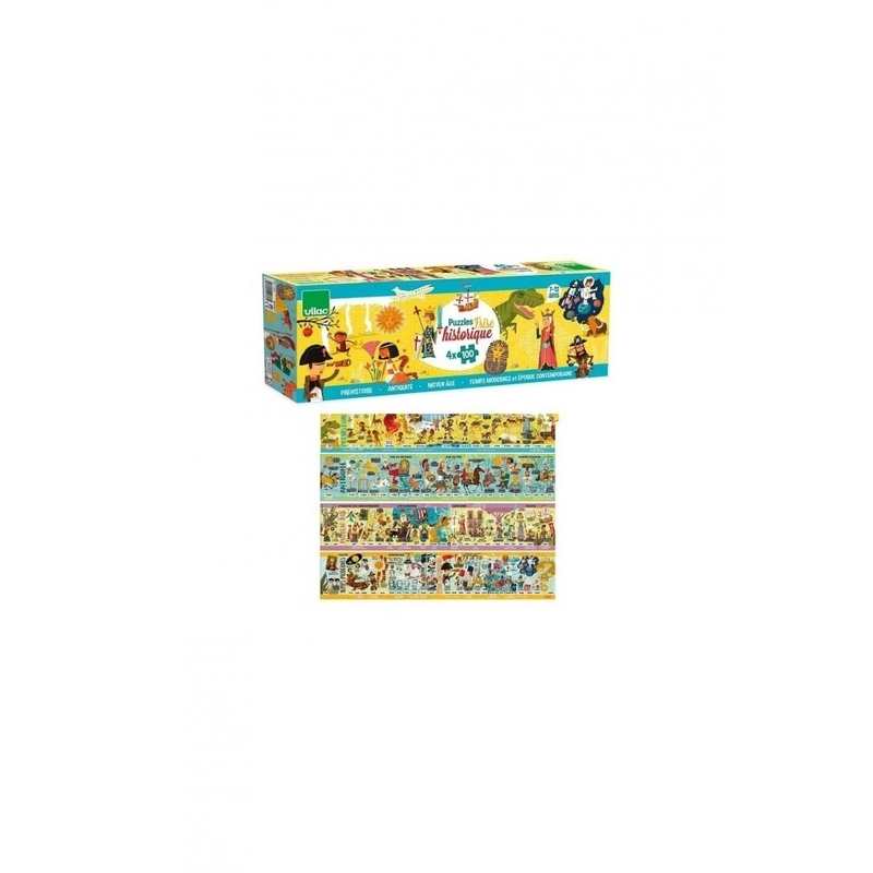 Grande frise historique puzzle 4 x 100