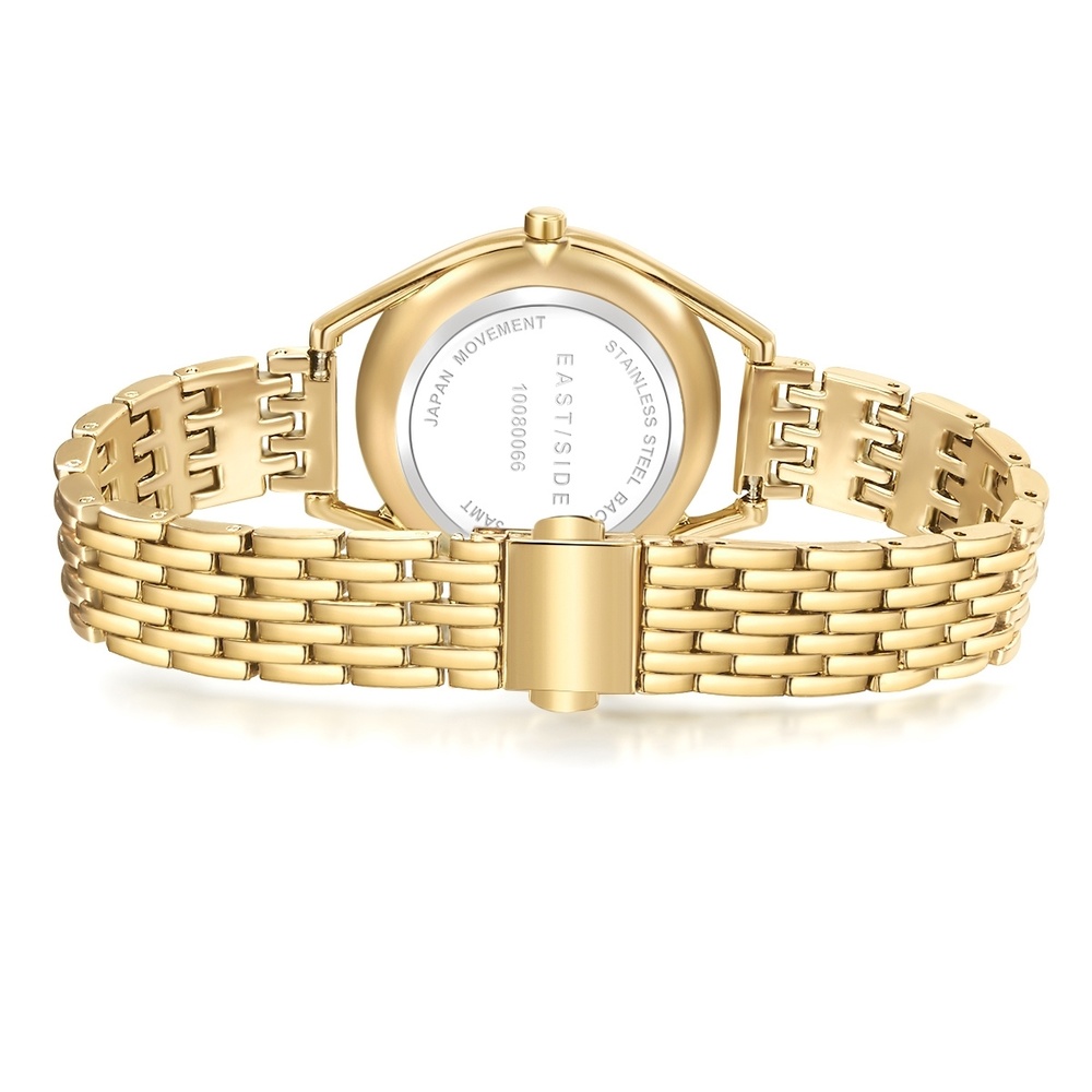 EASTSIDE Montre à quartz Edison en Or jaune Acier inoxydable en Or jaune Montre