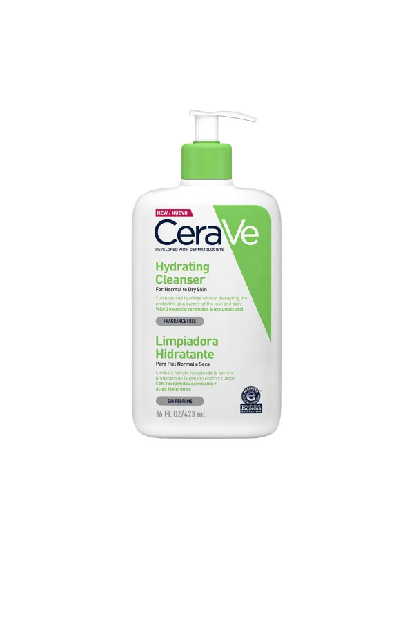 CeraVe  Feuchtigkeitsspendendes Reinigungsmittel für normale bis trockene Haut Cerave 236 ml